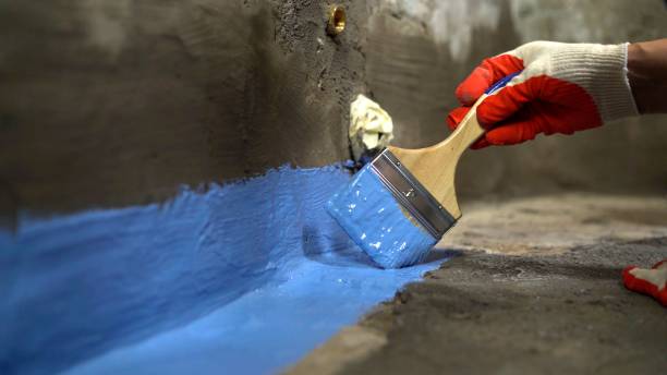 SJ Waterproofing Pros commercial waterproofing team near Mount Holly, NJ